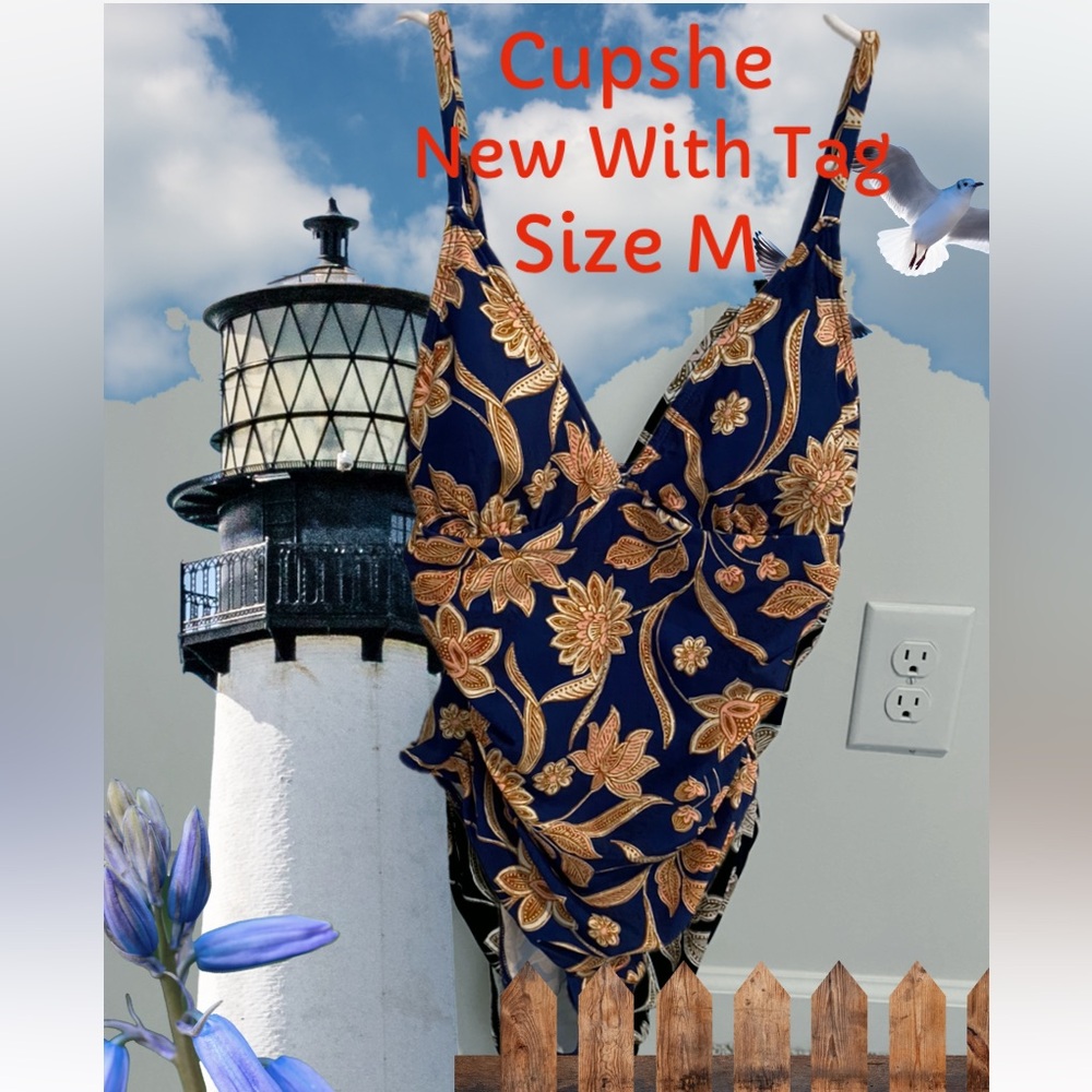 New With Tag Cupshe One Piece Size M